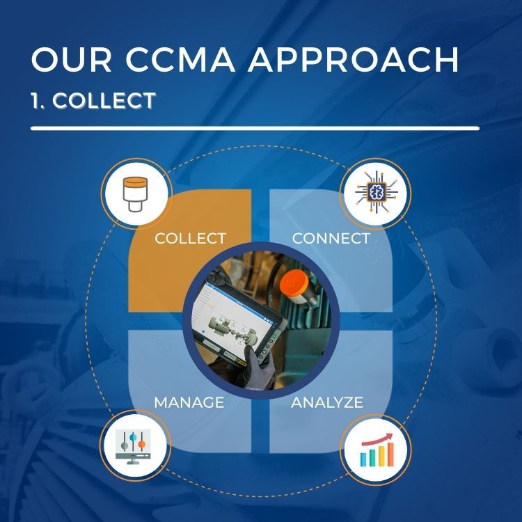 Desbloqueando la excelencia del mantenimiento: Paso1 – Collect