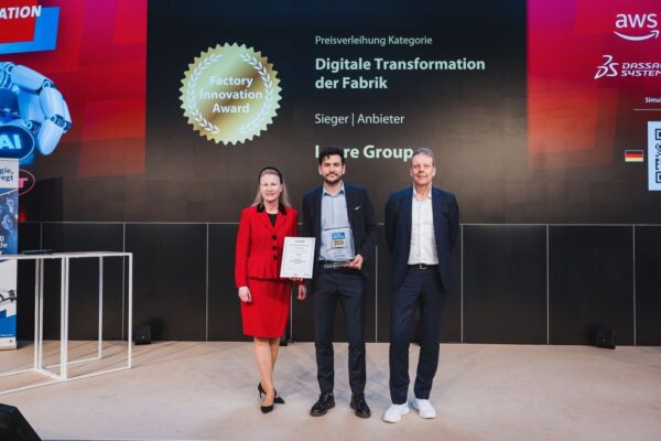 I-care remporte le prestigieux Factory Innovation Award 2025 pour la transformation numérique durant l’Hannover Messe