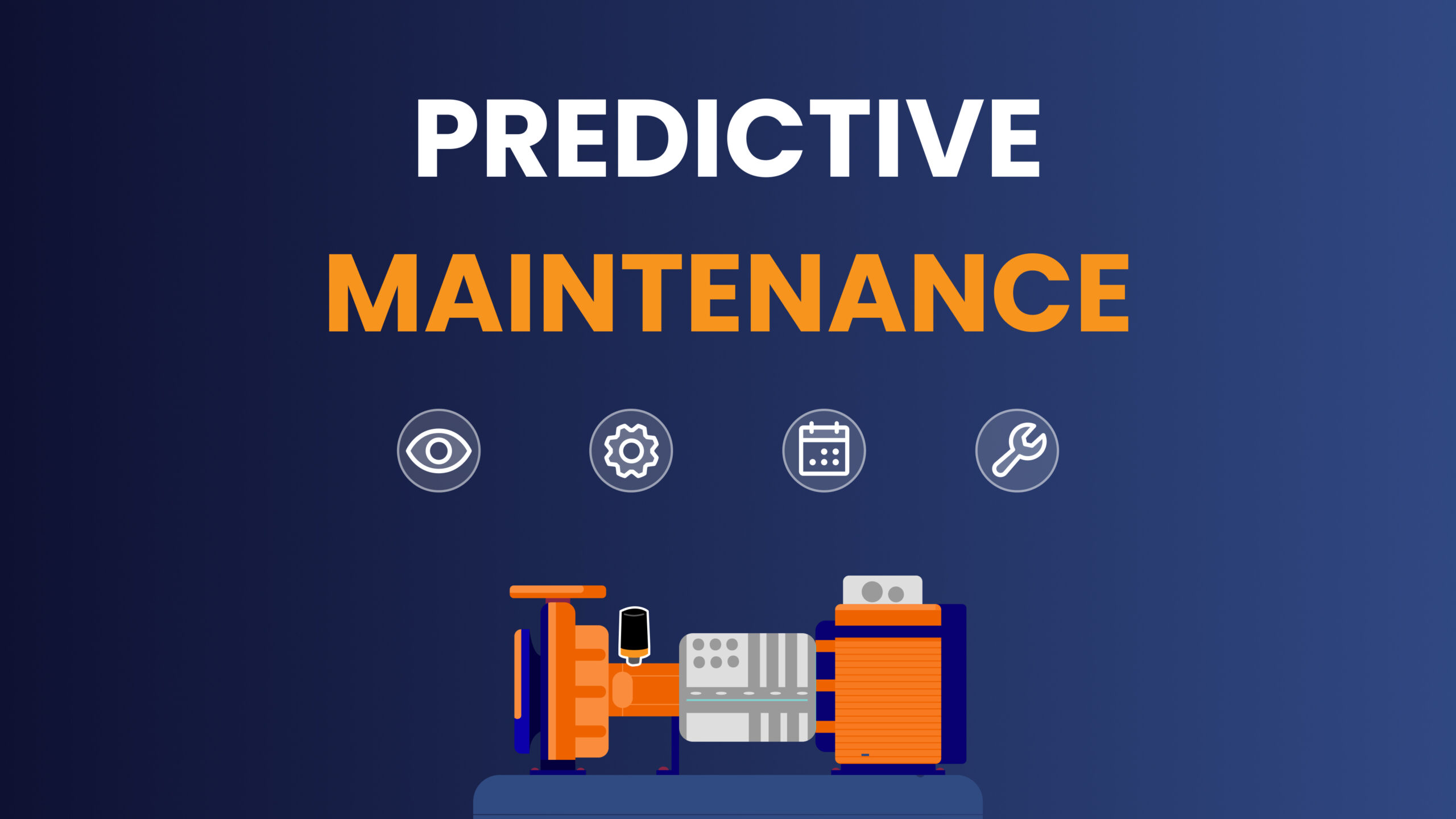 Predictive Maintenance Global Illustration