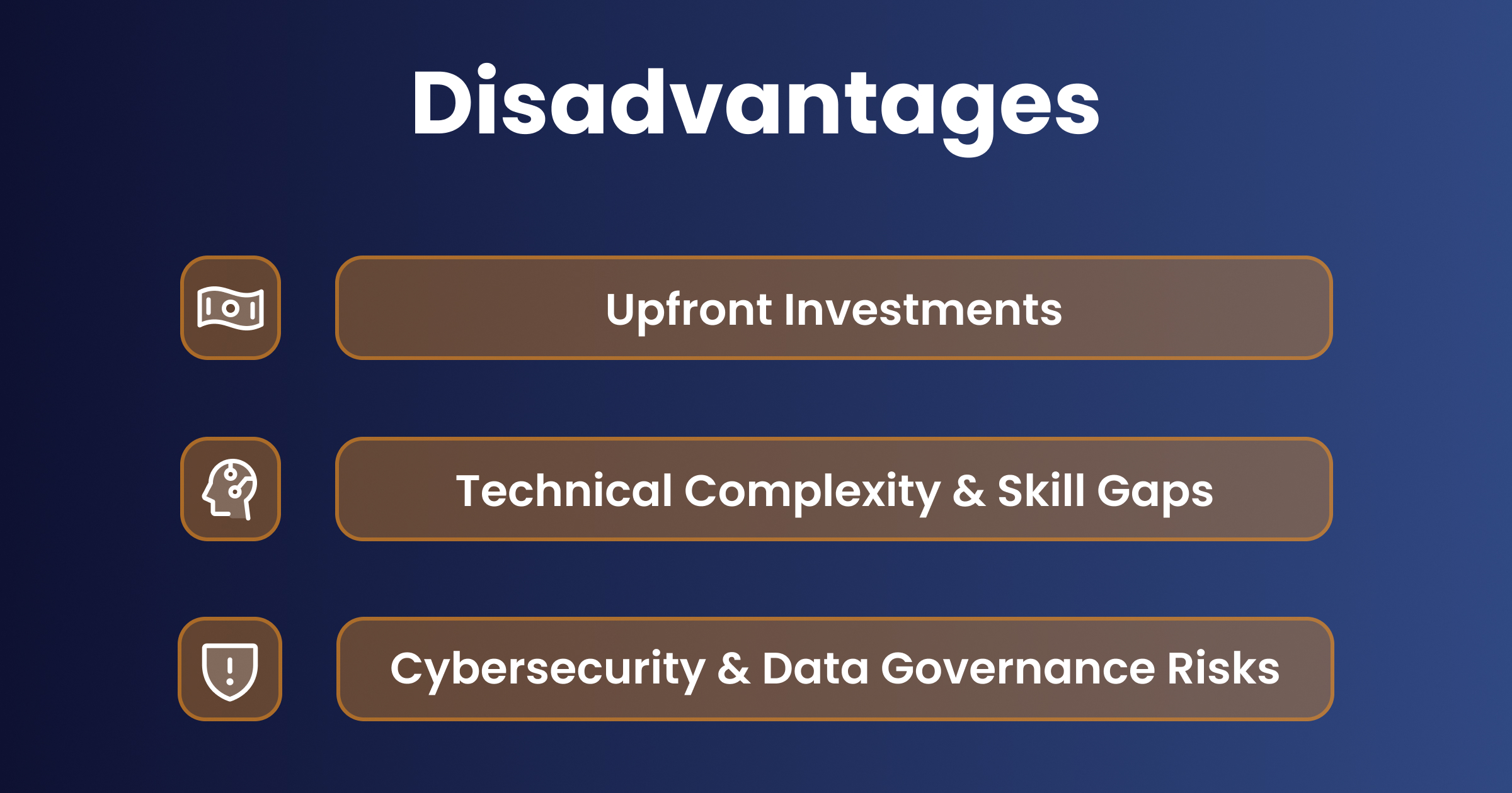 Overview of Predictive Maintenance Disadvantages