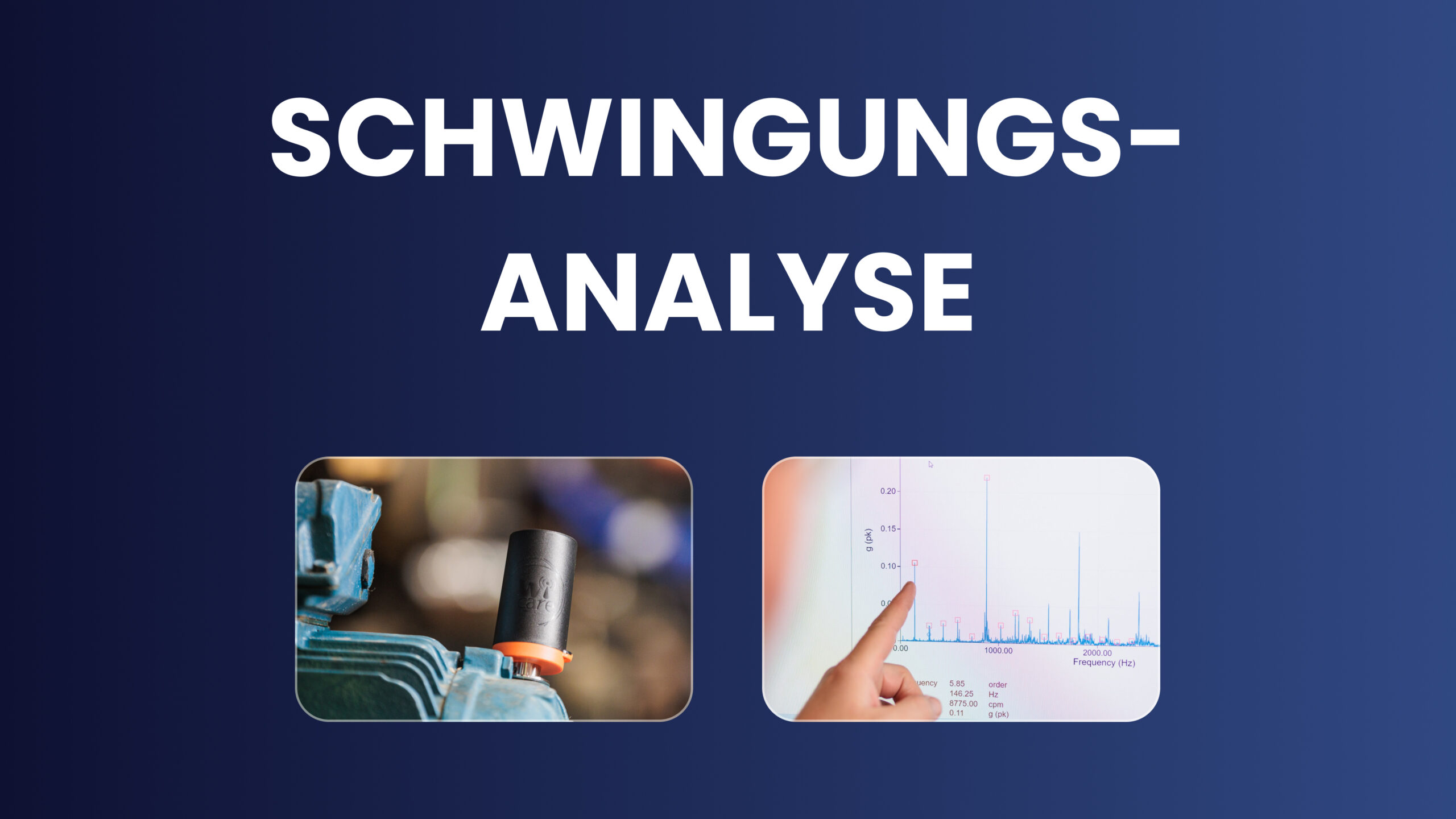 Globale Illustration der Schwingungsanalyse