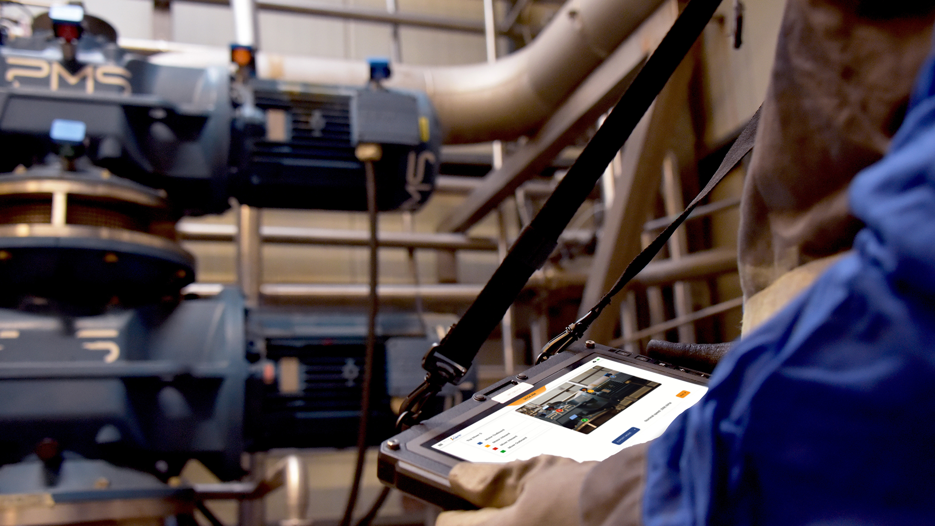 Portable vibration data collector for predictive maintenance