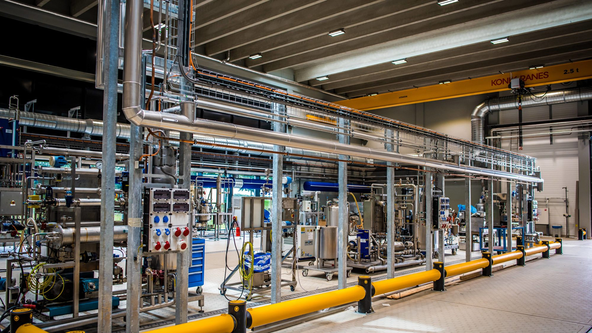 Royal Cosun food processing plant with industrial equipment monitored through predictive maintenance